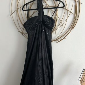 100% silk long dress by BCBG, MaxAzaria